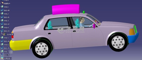 數(shù)字化時(shí)代的出租汽車 基于CATIA的三維建模技術(shù)與應(yīng)用探索